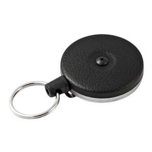 KEY-BAK キーリール 120cmケブラーコード ブラック 485B
