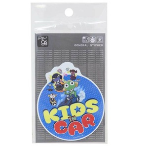 【ステッカー】ケロロ軍曹 ビッグサイズステッカー KIDS IN CAR