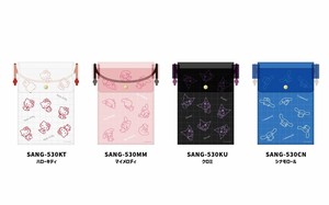 サンリオキャラクターズ　llllpocket Clearスマートフォンポーチ　予約〆4/9