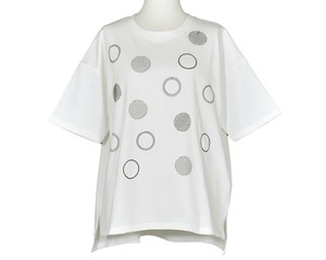 ﾄﾞｯﾄ刺繍Tｼｬﾂ