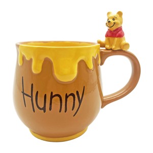 Disney Mug Face Pooh Figure