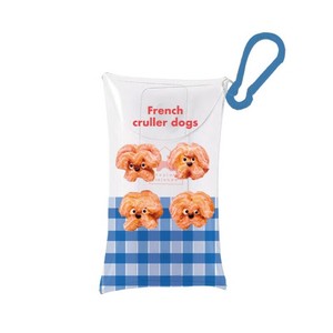 CREATORS CIRCUS クリアマルチケース French cruller dogs