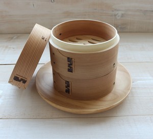☆数量限定☆蒸し物専用【手造り・特価品・訳あり】中華二段せいろ　13cm