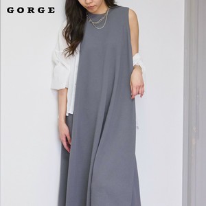 Aラインワッフルワンピース