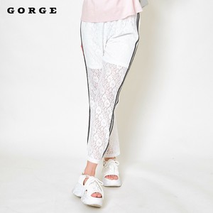 【SALE】レースフレアパンツ
