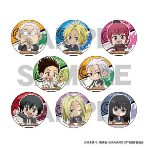 ■2025SS　新作■　SAKAMOTO DAYS　トレーディング缶バッジ BOX　プチクラ