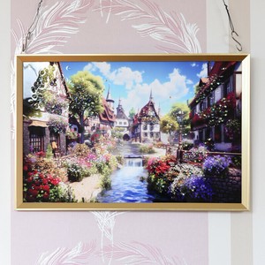 ★決算10％OFF★クリスタルアート「ヨーロピアン セレニティ」