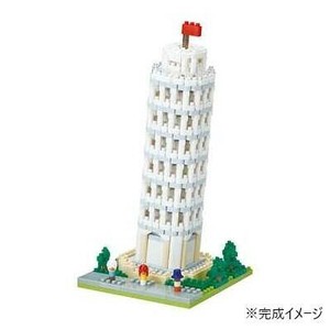 【★在庫処分★】カワダ ナノブロック NBH_199 ピサの斜塔