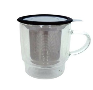 ブリューコーヒー　蓋付珈琲マグ(茶コシ付)　52303