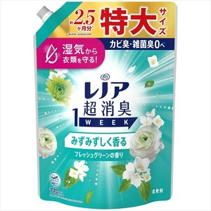 レノア超消臭1weekみずみずしく香るフレッシュグリーンの香りつめかえ用特大サイズ