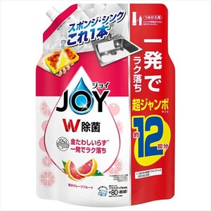 除菌ジョイコンパクトぜい沢グレープフルーツの香り詰替超ジャンボサイズ 【食器用洗剤】