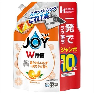 除菌ジョイコンパクトぜい沢シトラスオレンジの香り詰替ジャンボサイズ 【食器用洗剤】