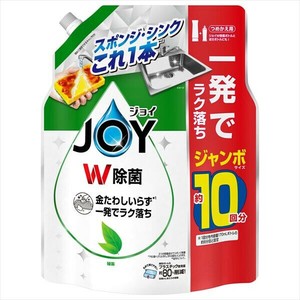 除菌ジョイコンパクト緑茶の香り詰替ジャンボサイズ 【食器用洗剤】