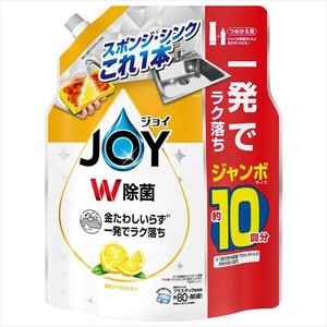 除菌ジョイコンパクトぜい沢シトラスレモンの香り詰替ジャンボサイズ 【食器用洗剤】