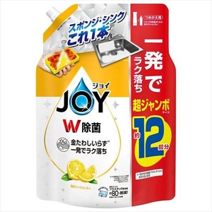 除菌ジョイコンパクトぜい沢シトラスレモンの香り詰替超ジャンボサイズ 【食器用洗剤】