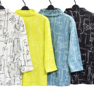 T-shirt Geometric Pattern Made in Japan
