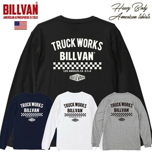 T 恤/上衣 BILLVAN 后背印花