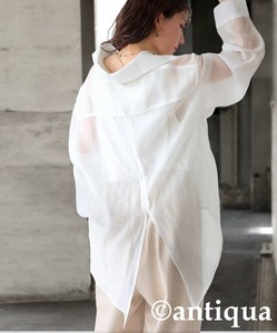 [antiqua] Button Shirt/Blouse Design Ladies fashion