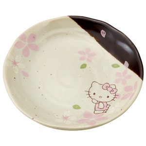美濃焼小皿　ハローキティ　さくら