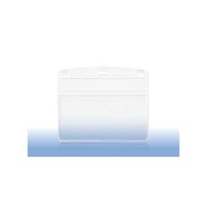 オープン工業 名札用ケース A7 チャック付 10枚 NX-116