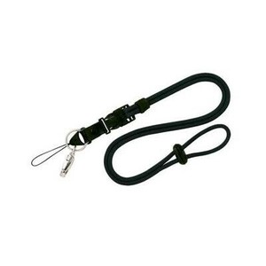オープン工業 ストラップ カラーロープ 黒 1本 NB-230-BK