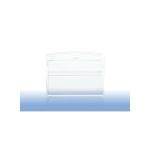 オープン工業 名札用ケース ヨコ名刺チャック付 10枚 NX-105