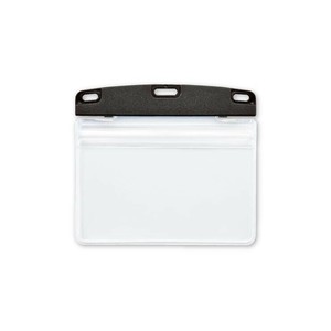オープン工業 名札用ケース ヨコ名刺2枚収納10枚 黒 NX-132-BK