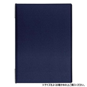 オープン工業 メニューファイル A4 4頁 青 MN-151-BU
