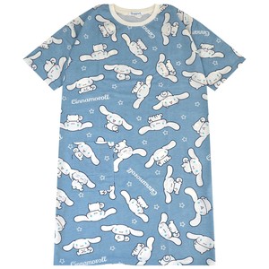 T-shirt Patterned Ladies fashion T-Shirt Sanrio Characters Short Sleeve Cinnamoroll
