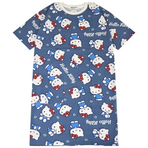 T-shirt Patterned Ladies fashion T-Shirt Hello Kitty Sanrio Characters Short Sleeve