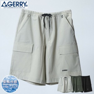 【25SS新作】GERRY 接触冷感ナイロンPUタスラン 多機能 ハーフパンツ