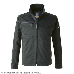 イーブンリバー ソリッドストレッチジャケット ライトブラック(05) サイズ:4L US1607