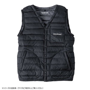 イーブンリバー ファイバーダウンベスト ブラック(05) サイズ:3L R125