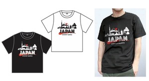ジャパニーズTシャツ JAPAN 黒S TS78-45