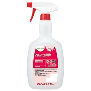 サラヤ 食品添加物アルコール製剤 アルペットLN 1L スプレー付 40071