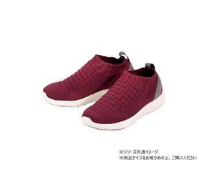 SaiSaiストレッチニットスニーカー WG140 男女兼用 S ワイン 484089 W2391