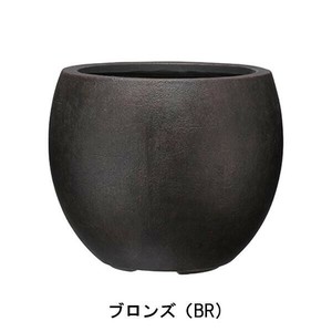 グリーンポット 植木鉢 バンドール ボール ブロンズ 42cm EB-BB4235BR