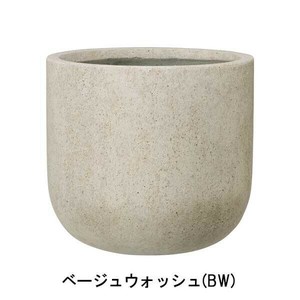 グリーンポット 植木鉢 ベルベット Uポット ベージュウォッシュ 40cm AN-BU4044BW