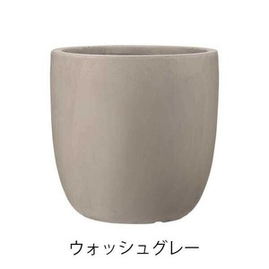 グリーンポット 植木鉢 エイリアス ラウンド Wグレー 43cm GA-2143WG