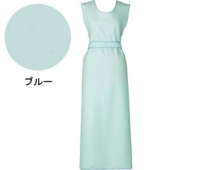 ブルー 入浴介助用エプロン Lフリー 100-47 ブルー 321297 S0715