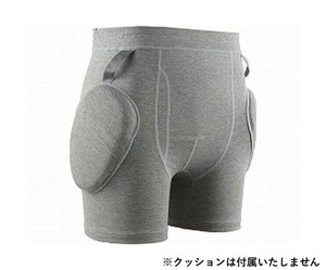 ラ・クッションパンツII 替えパンツのみ 紳士用 3905P グレー M 322239 U0528