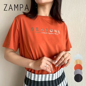 【2025SS新作】【接触冷感】箔プリントロゴTシャツ
