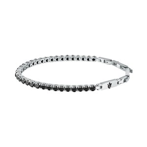 Stainless Steel Bracelet black Men's