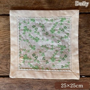 ★決算10％OFF★【新商品】ﾚｰｽ雑貨◆ﾒｰｶｰ直送WK◆クローバーガーデン ドイリー