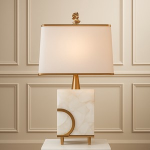 Table Light Natural Stone