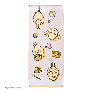 ちいかわ うさぎいろいろ フェイスタオル キャラクター タオル
