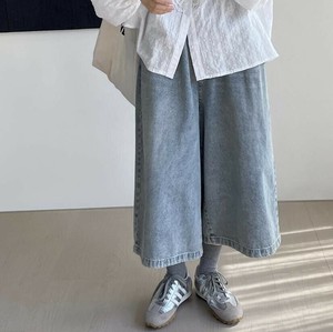 u27330 レディース ボトムス デニムパンツ ハイウエスト ジーンズ ワイドパンツ 2025春夏新作