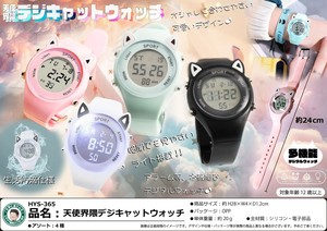 「腕時計」天使界隈デジキャットウォッチ