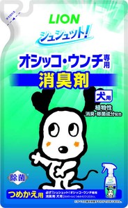 シュシュット！　オシッコ・ウンチ専用　消臭＆除菌　つめかえ用　犬用
