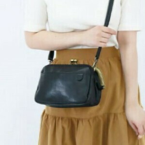 Shoulder Bag Gamaguchi Legato Largo Multifunctional Vintage